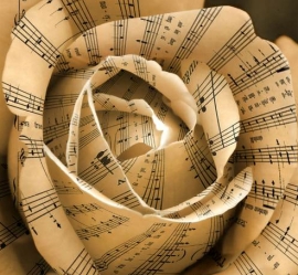 music rose notes sheet music