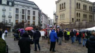 Protest Oslo, Norway 20 feb 2016 Lavinia Dumitrascu 1