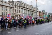 April 16 DUBLIN, Ireland Protest against Barnevernet 2
